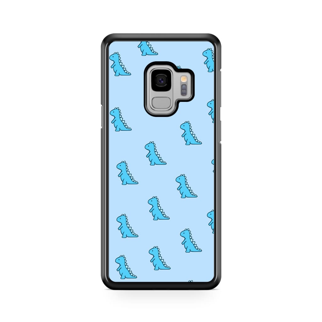 Blue Dinosaur Phone Case - Galaxy S9 - Phone Case