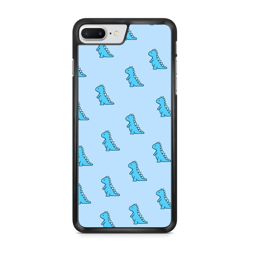 Blue Dinosaur Phone Case - iPhone 6/7/8 Plus - Phone Case
