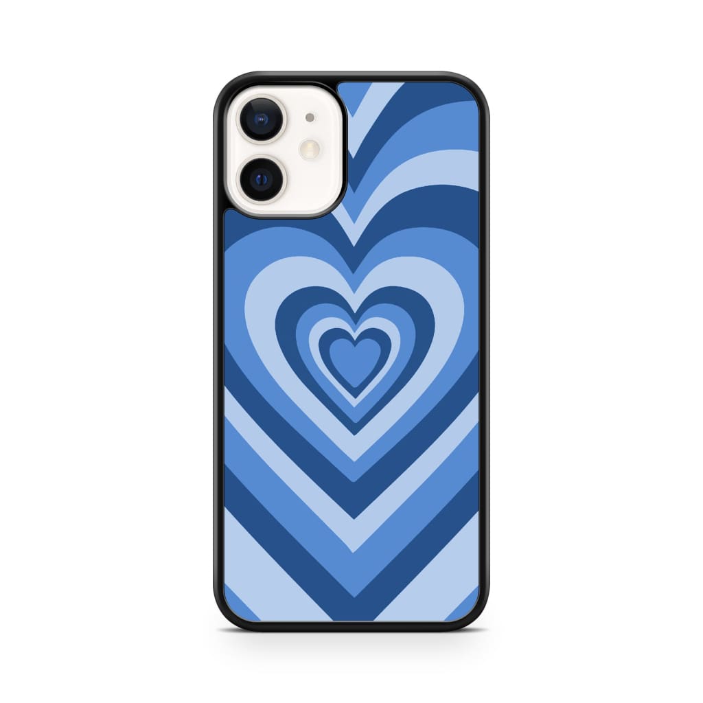 Blue Latte Heart Phone Case - iPhone 12/12 Pro - Phone Case