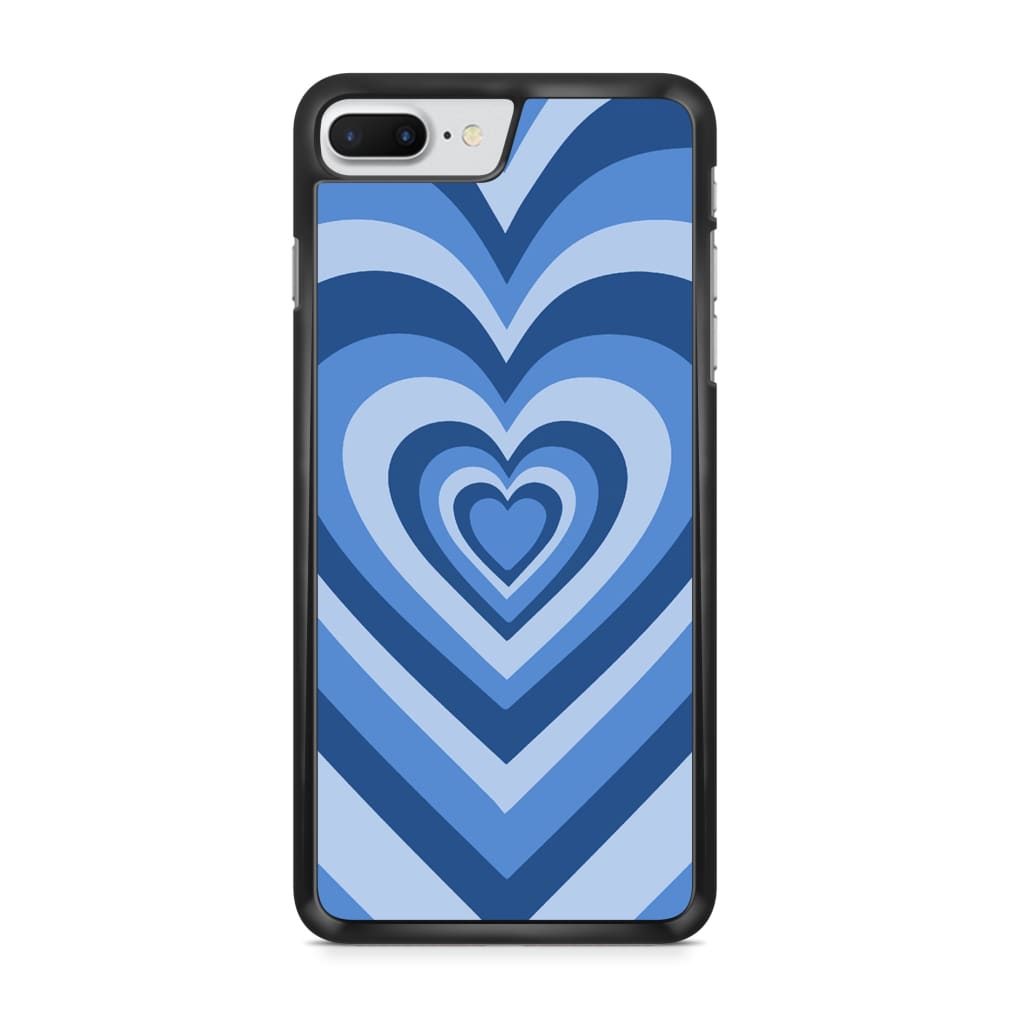 Blue Latte Heart Phone Case - iPhone 6/7/8 Plus - Phone Case