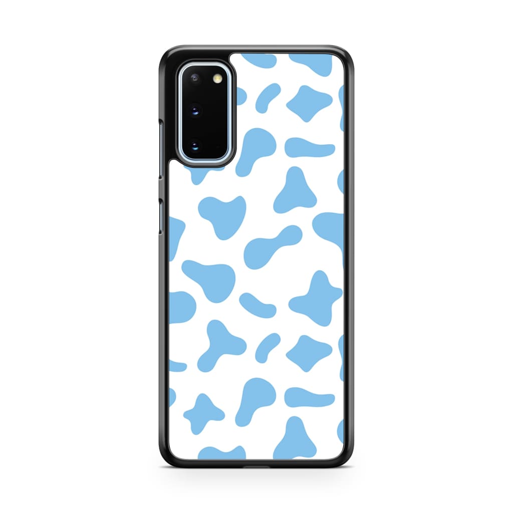 Blue Moo Cow Phone Case - Galaxy S20 - Phone Case