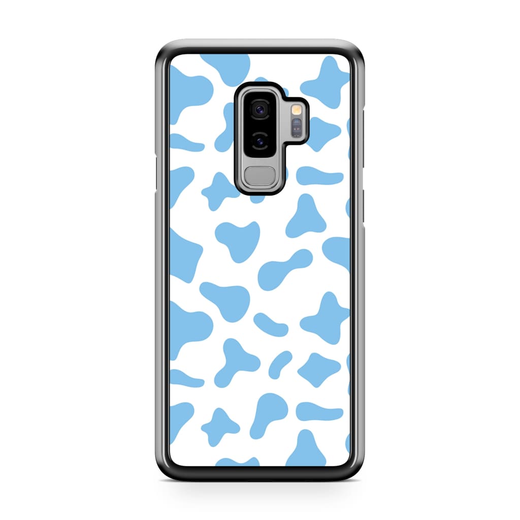 Blue Moo Cow Phone Case - Galaxy S9 Plus - Phone Case