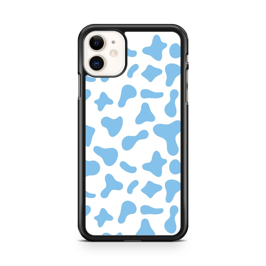 Blue Moo Cow Phone Case - iPhone 11 - Phone Case