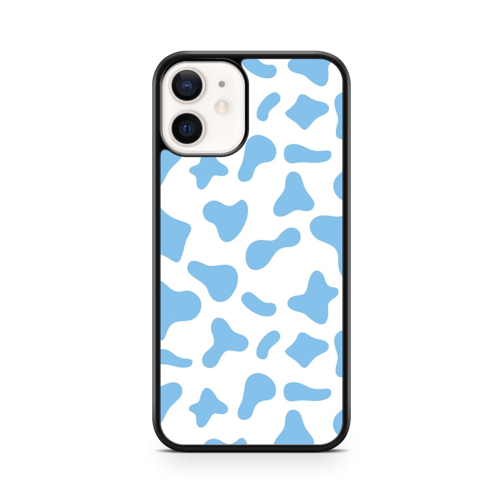 Blue Moo Cow Phone Case - iPhone 12/12 Pro - Phone Case