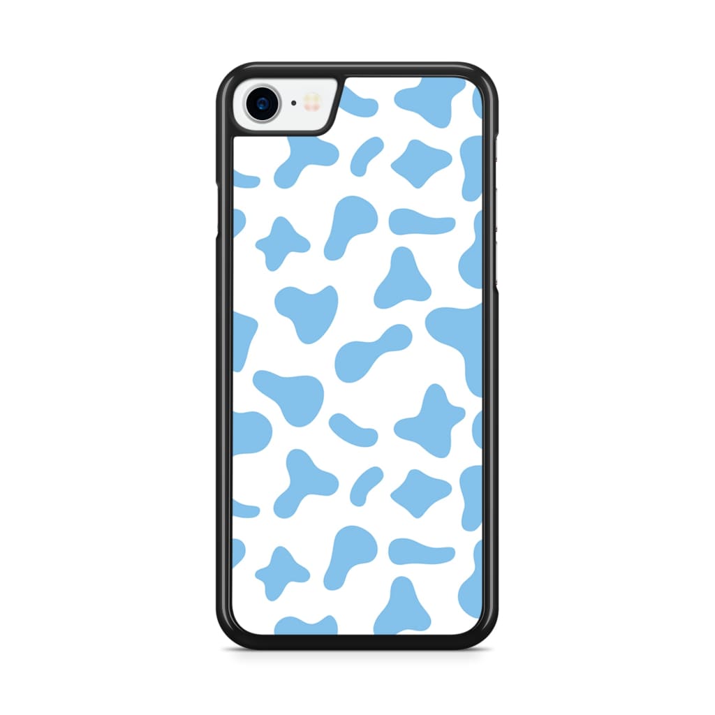 Blue Moo Cow Phone Case - iPhone SE/6/7/8 - Phone Case