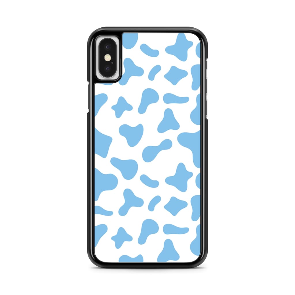 Blue Moo Cow Phone Case - iPhone X/XS - Phone Case