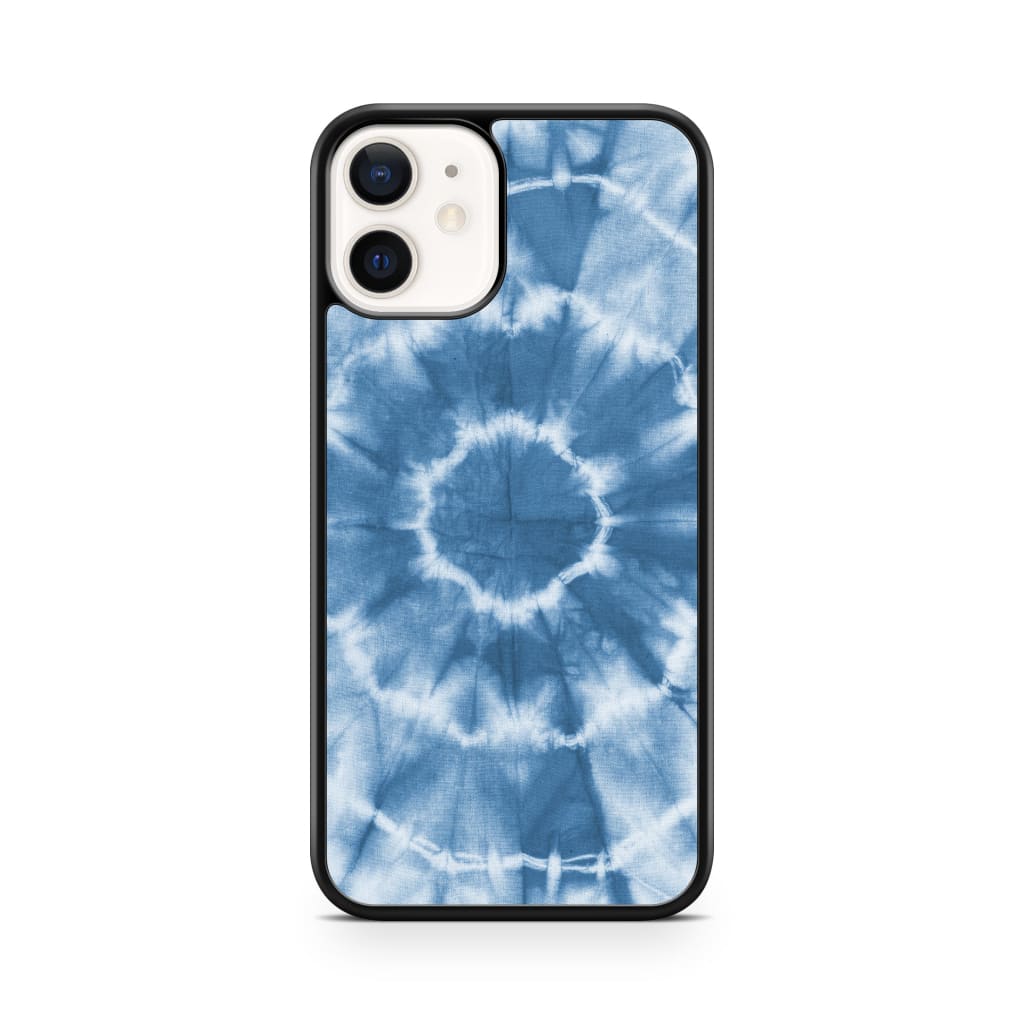 Blue Tie Dye Phone Case - iPhone 12/12 Pro - Phone Case