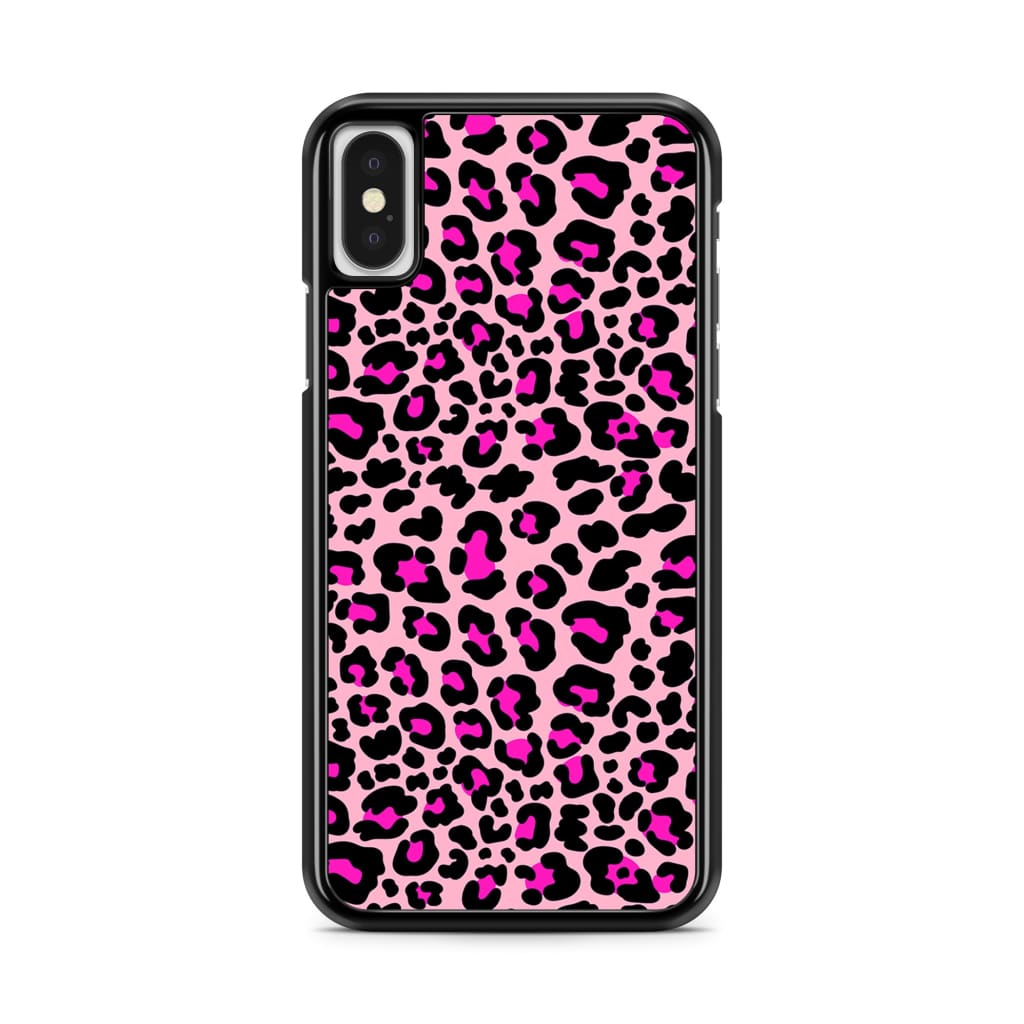 Blushing Leopard Phone Case - iPhone X/XS - Phone Case