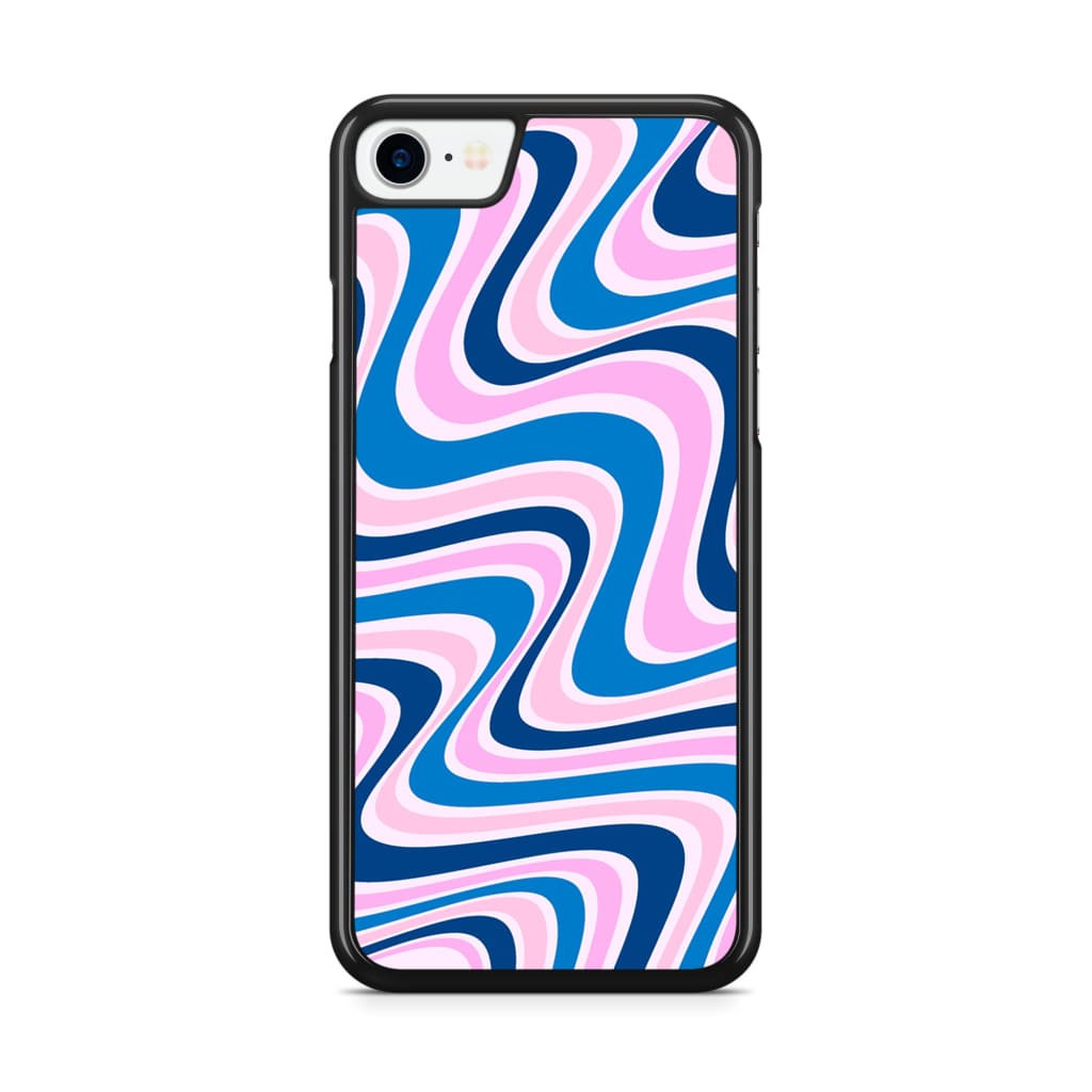 Candycane Retro Waves Phone Case - iPhone SE/6/7/8 - Phone 