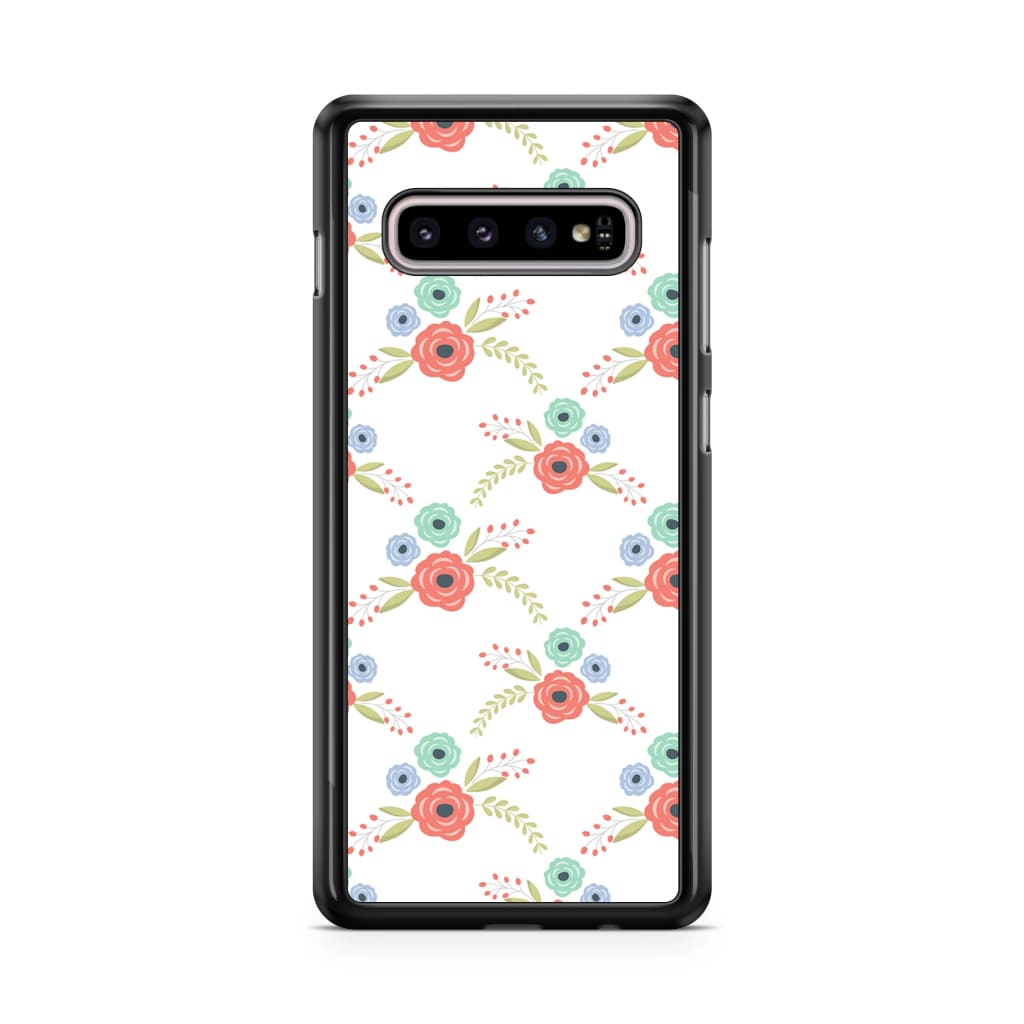 Clementine Bloom Floral Phone Case - Galaxy S10 - Phone Case