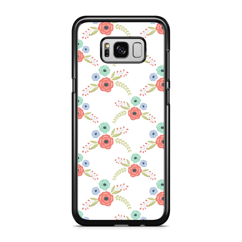 Clementine Bloom Floral Phone Case - Galaxy S8 - Phone Case