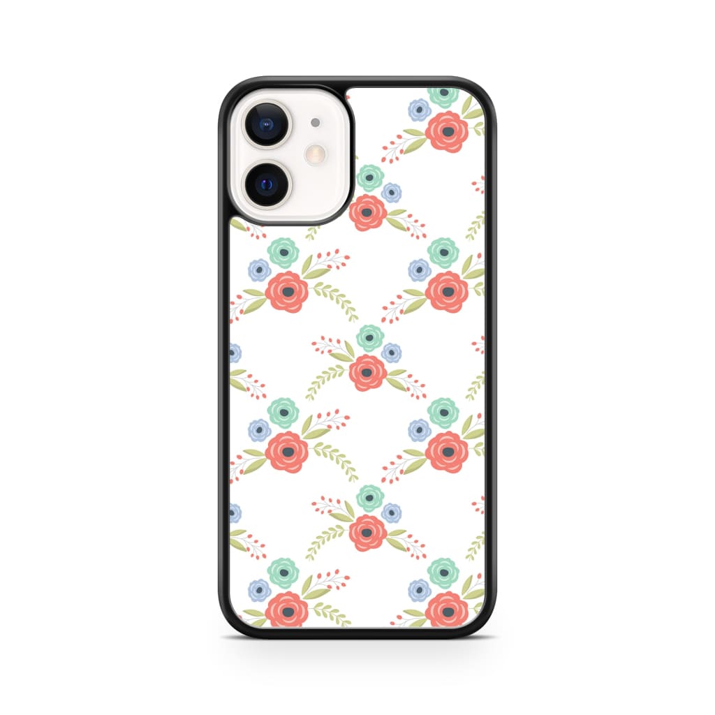 Clementine Bloom Floral Phone Case - iPhone 12 Mini - Phone 