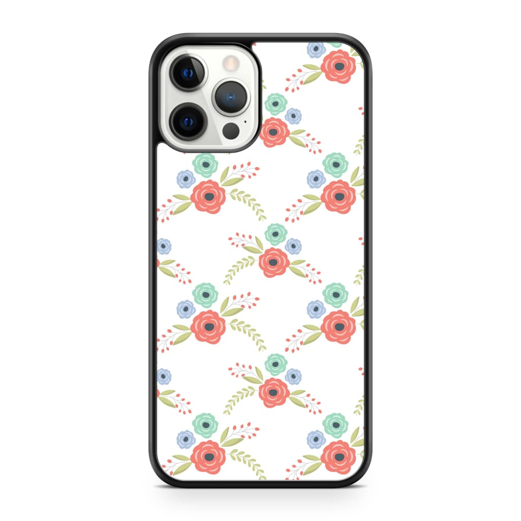 Clementine Bloom Floral Phone Case - iPhone 12 Pro Max - 