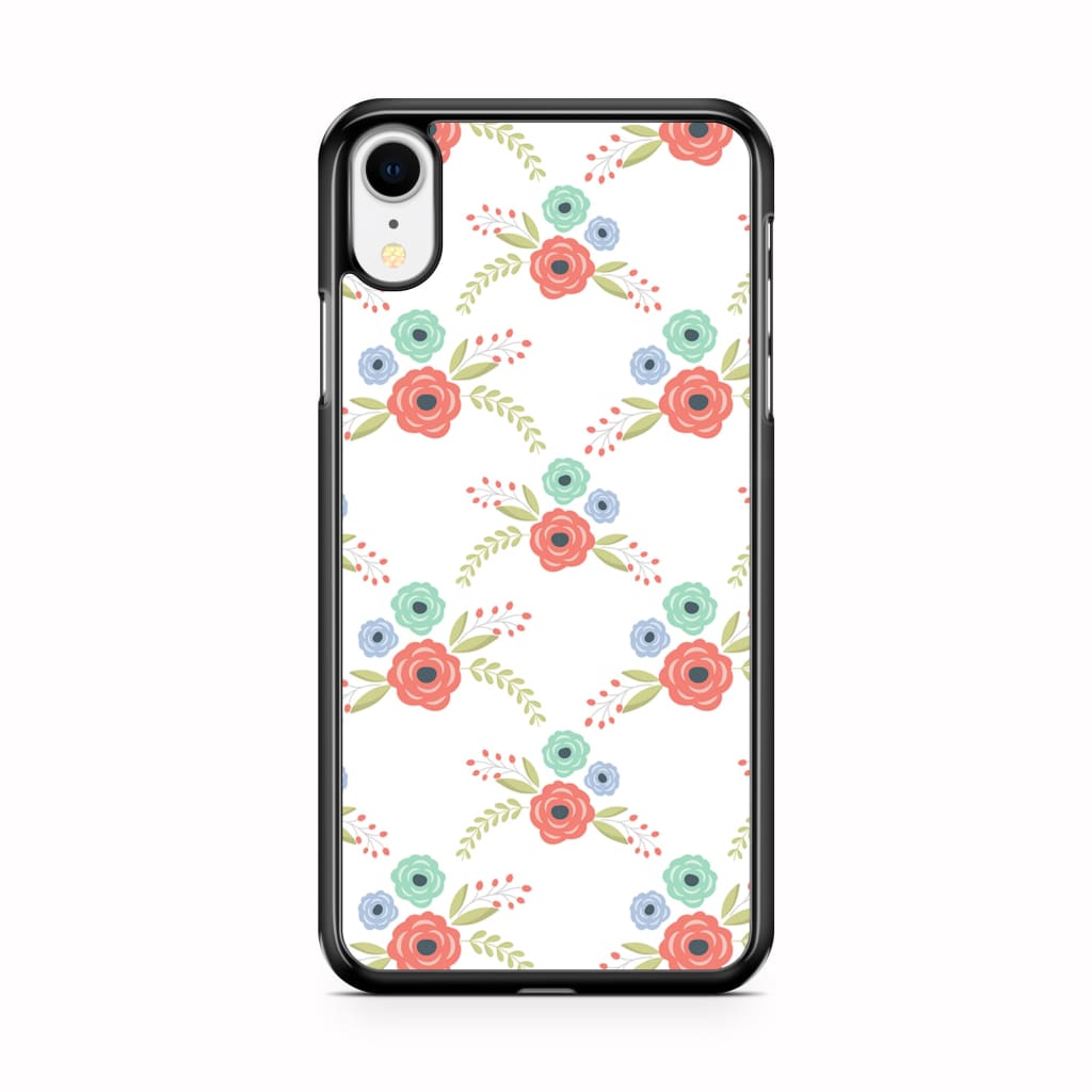 Clementine Bloom Floral Phone Case - iPhone XR - Phone Case
