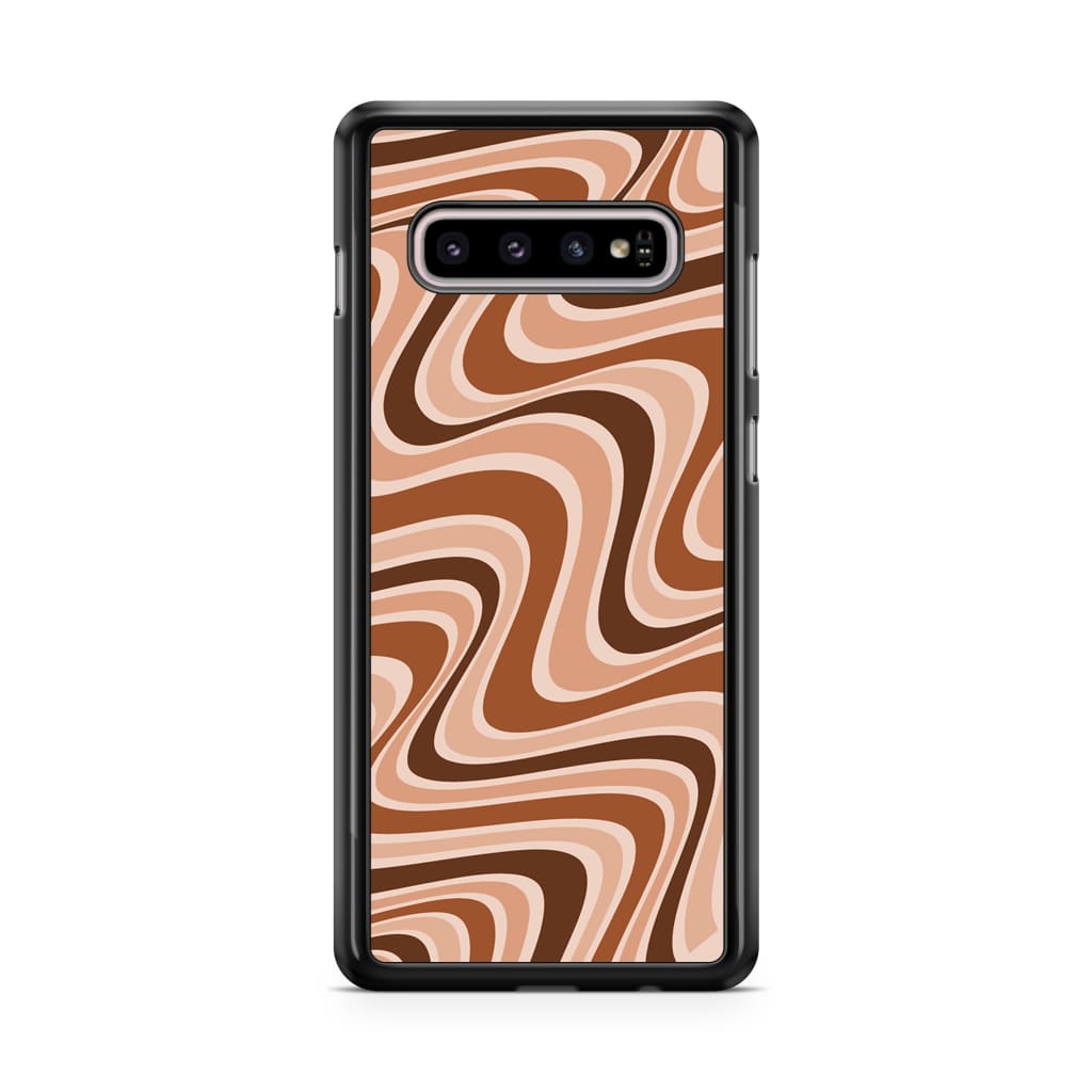 Coffee Retro Waves Phone Case - Galaxy S10 - Phone Case