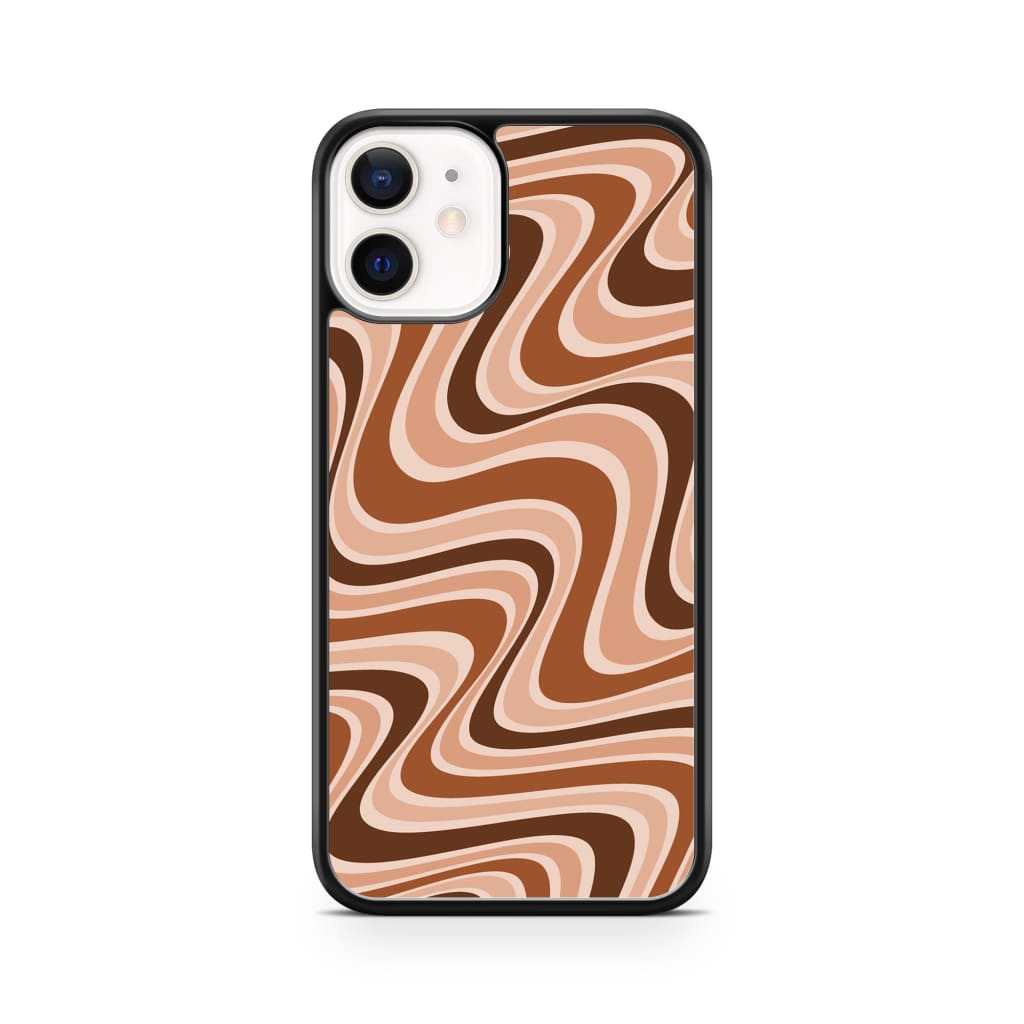Coffee Retro Waves Phone Case - iPhone 12 Mini - Phone Case