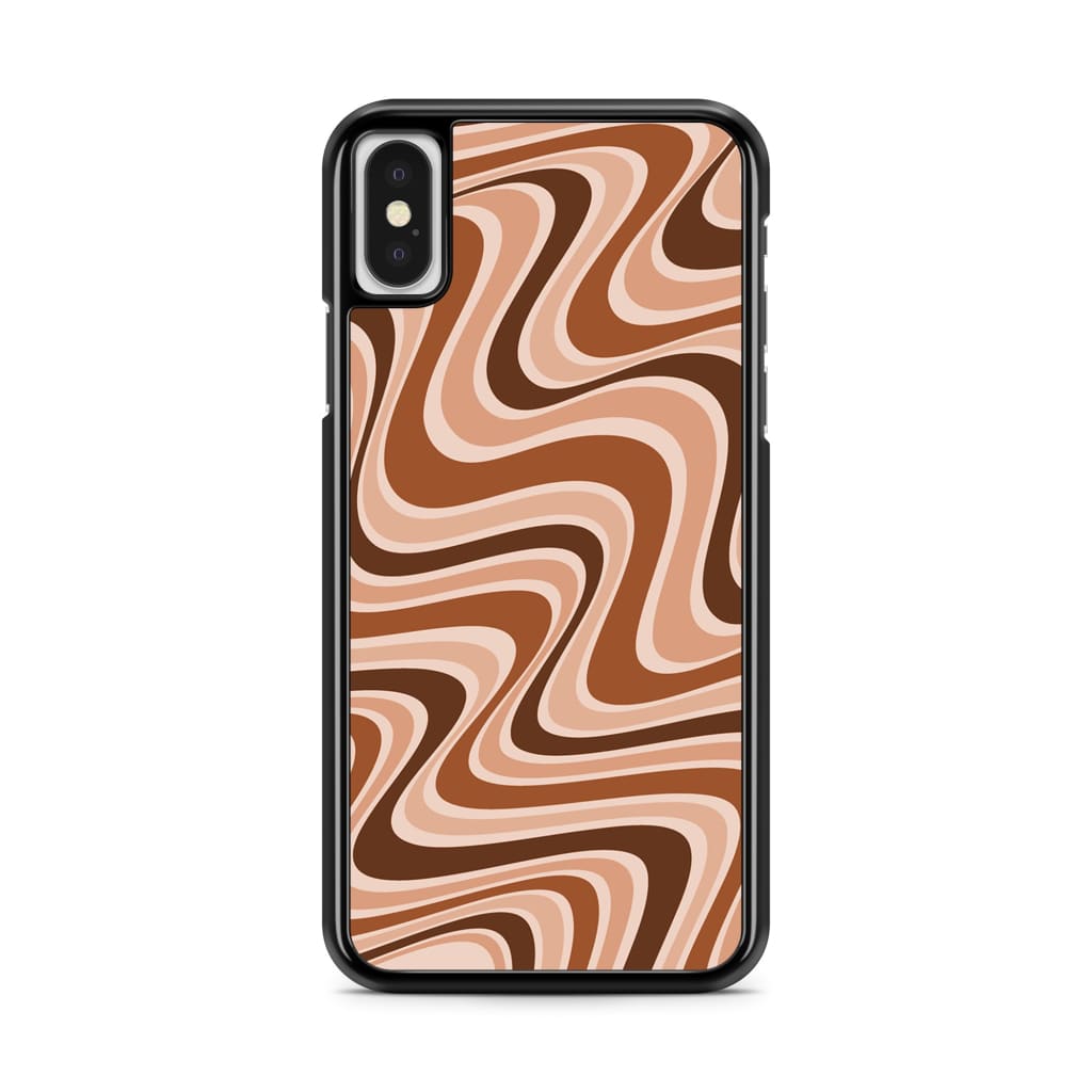 Coffee Retro Waves Phone Case - iPhone X/XS - Phone Case