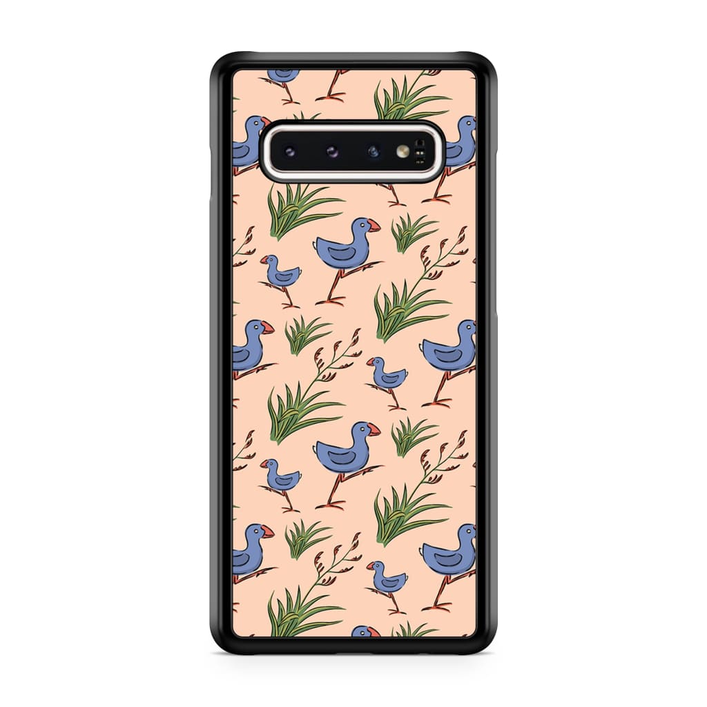 Crazy Pukeko Phone Case - Galaxy S10 Plus - Phone Case