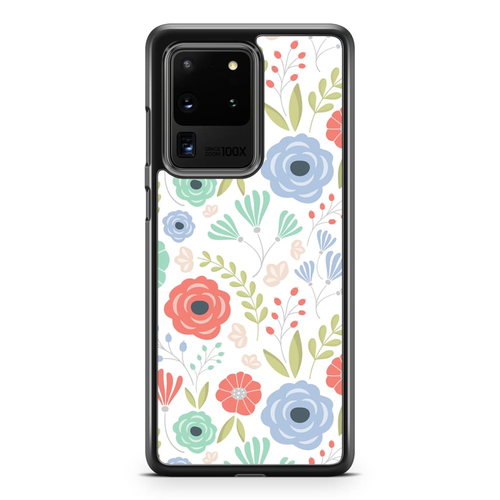 Dakota Floral Phone Case - Galaxy S20 Ultra - Phone Case