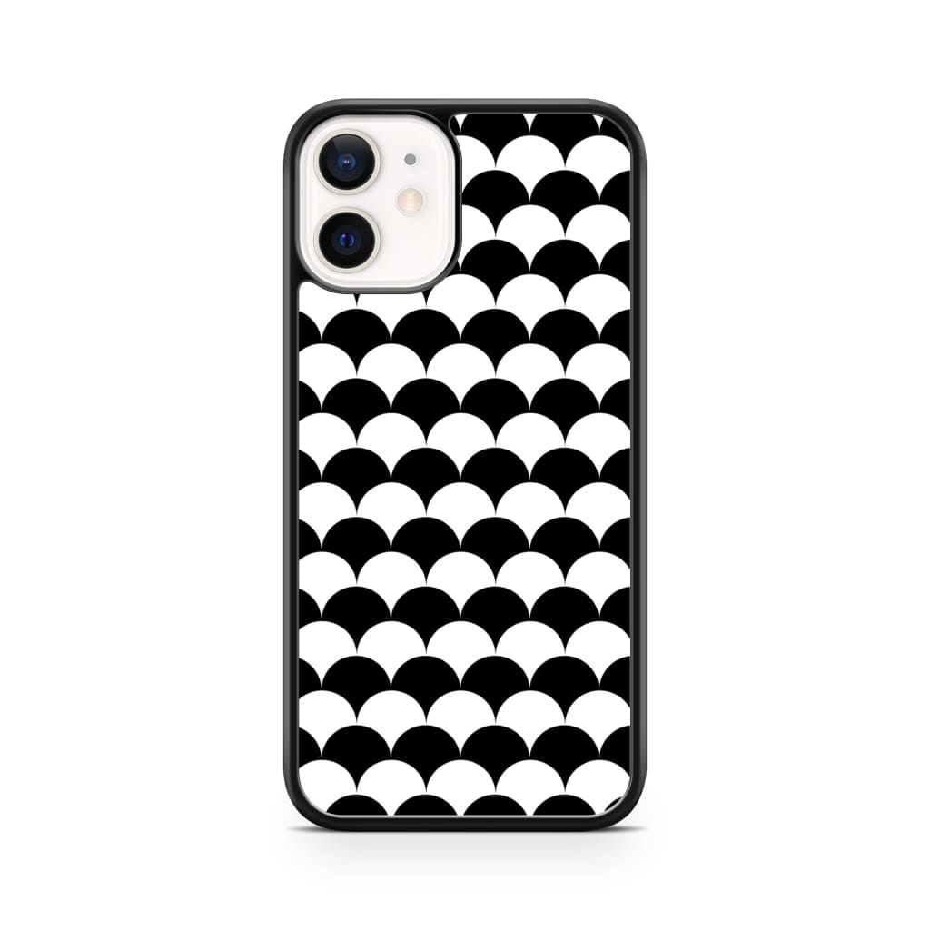 Duotone Checkers Phone Case - iPhone 12 Mini - Phone Case