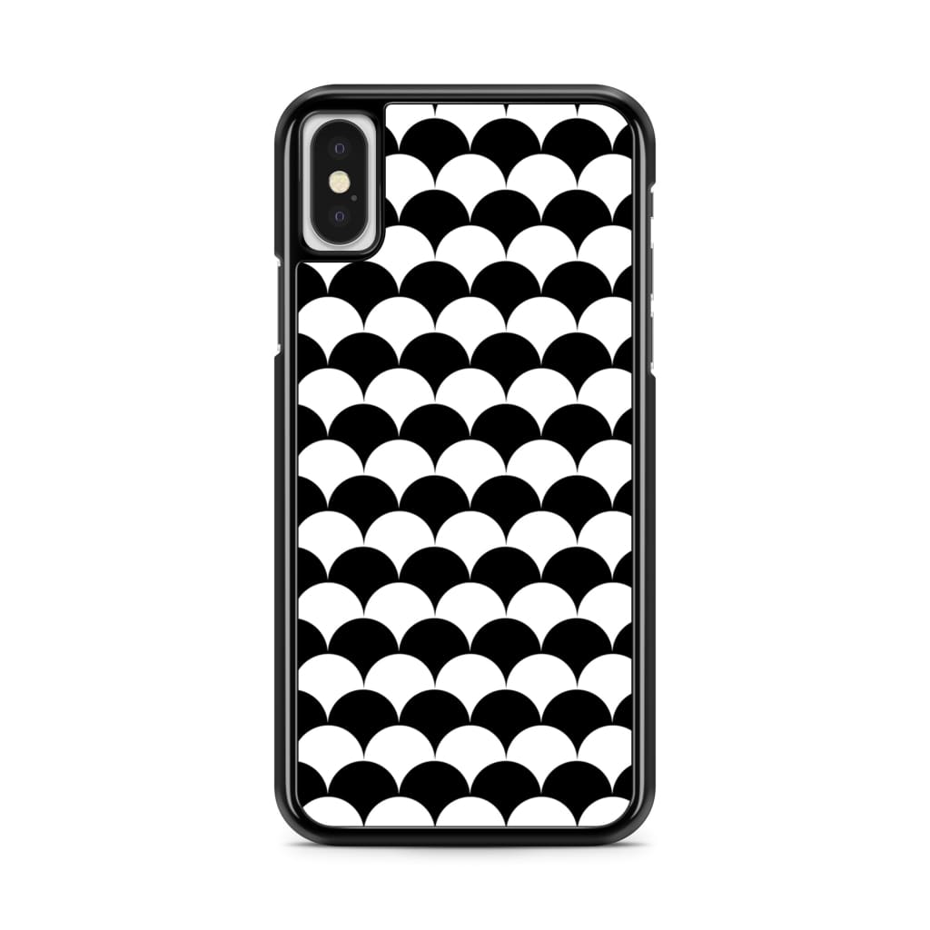 Duotone Checkers Phone Case - iPhone X/XS - Phone Case