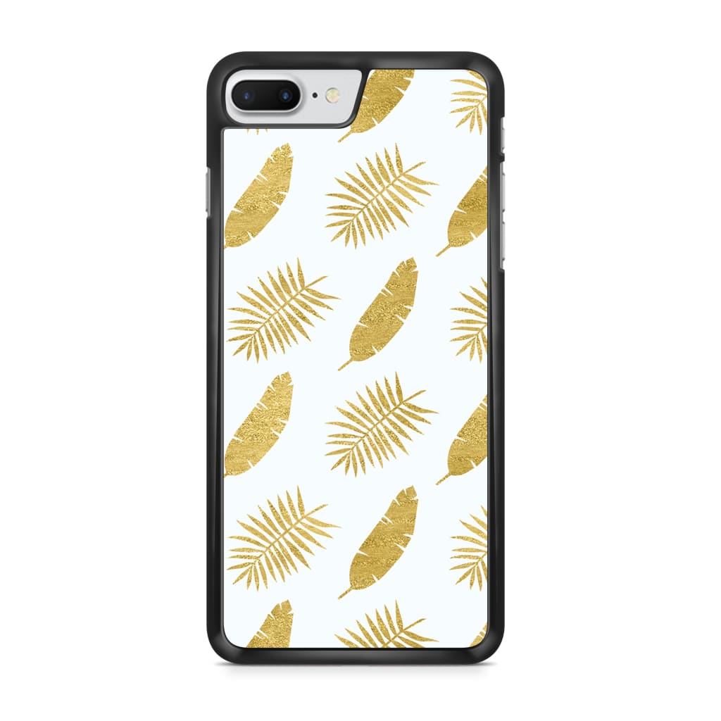 Gold Leaves Phone Case - iPhone 6/7/8 Plus - Phone Case