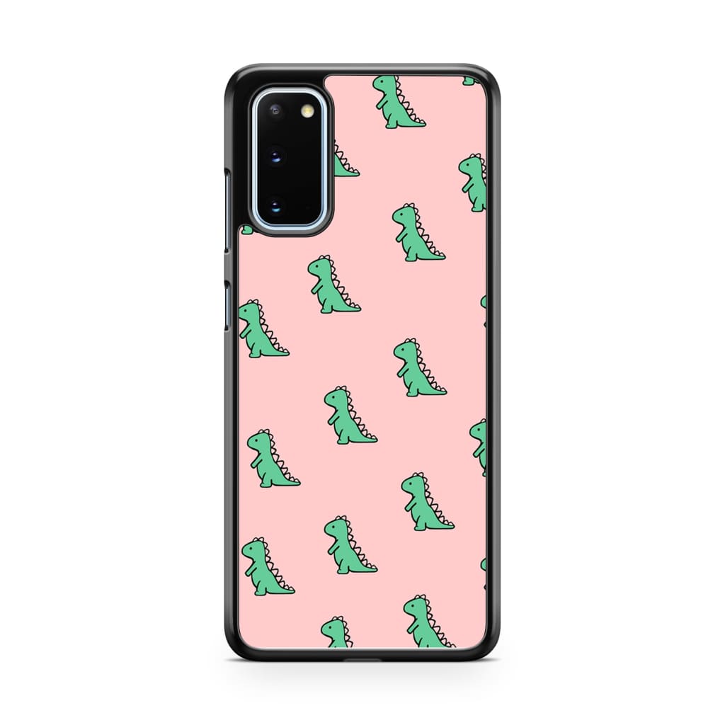 Green Dinosaur Phone Case - Galaxy S20 - Phone Case