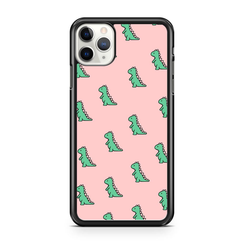 Green Dinosaur Phone Case - iPhone 11 Pro Max - Phone Case