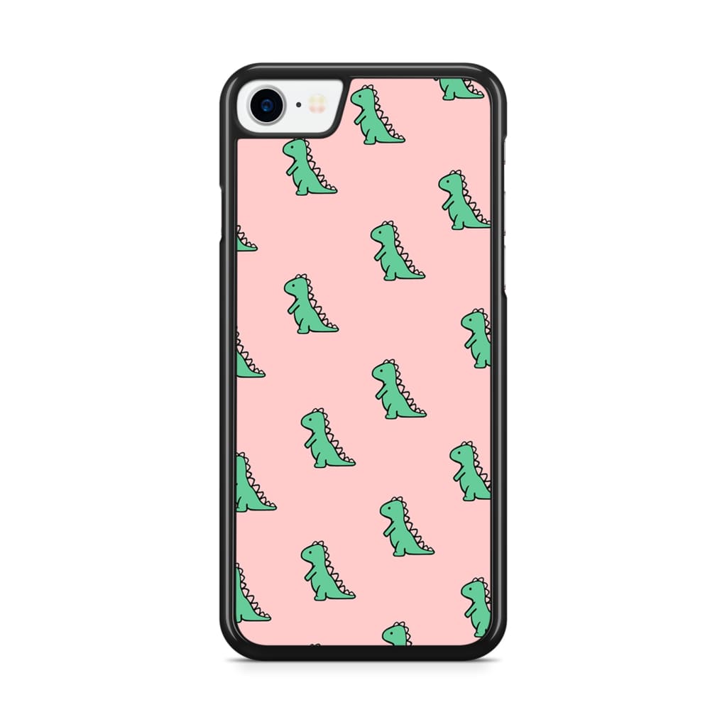 Green Dinosaur Phone Case - iPhone SE/6/7/8 - Phone Case