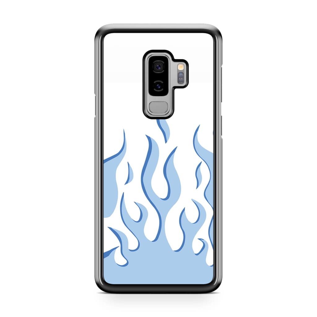 Iris Blue Flame Phone Case - Galaxy S9 Plus - Phone Case