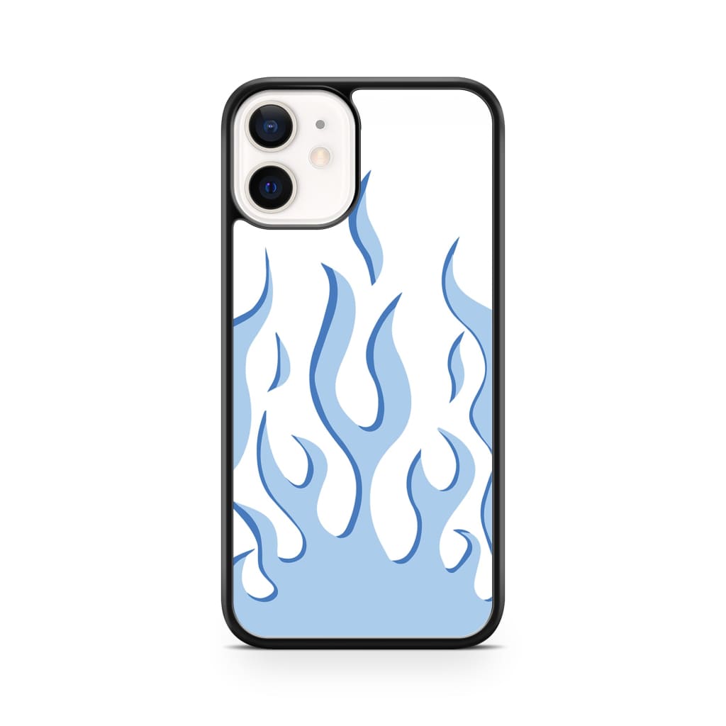 Iris Blue Flame Phone Case - iPhone 12 Mini - Phone Case