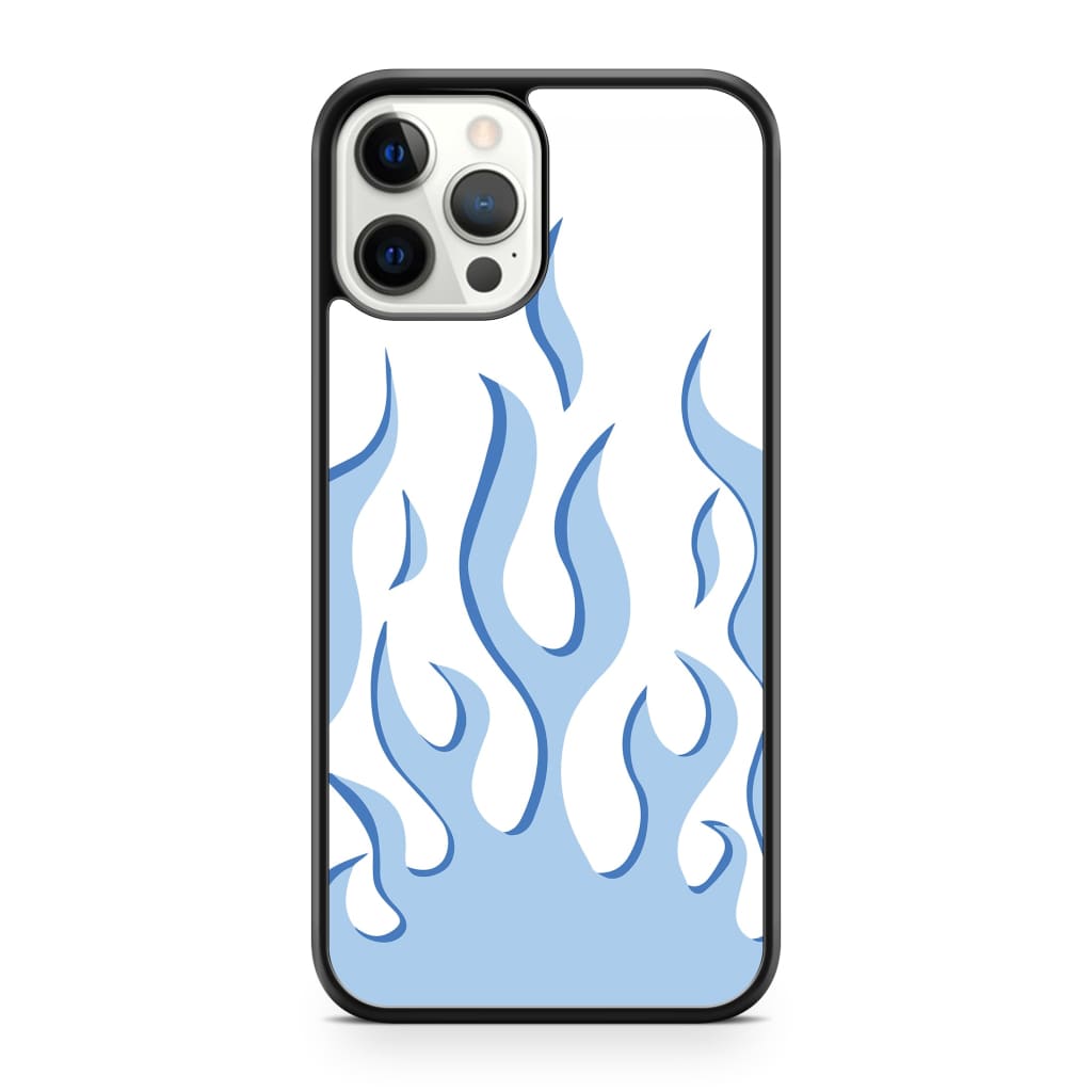 Iris Blue Flame Phone Case - iPhone 12 Pro Max - Phone Case