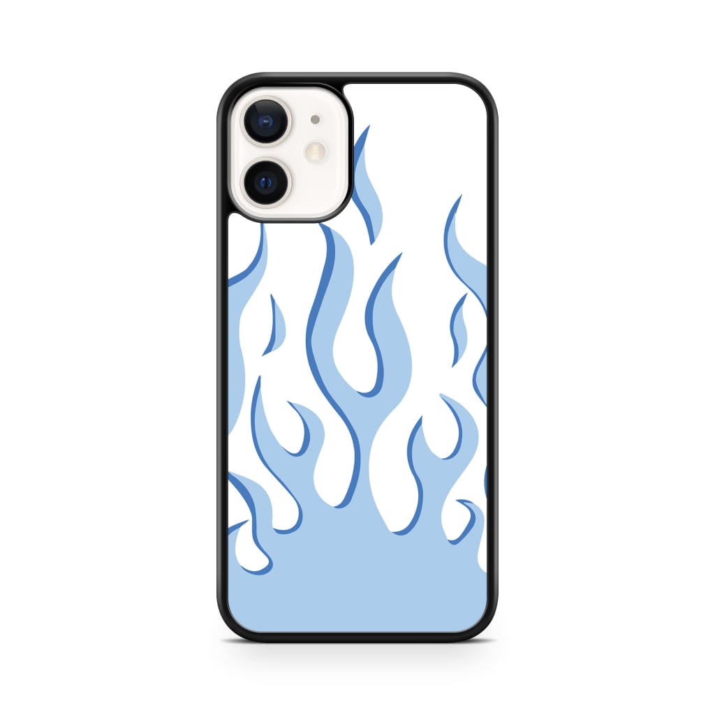 Iris Blue Flame Phone Case - iPhone 12/12 Pro - Phone Case