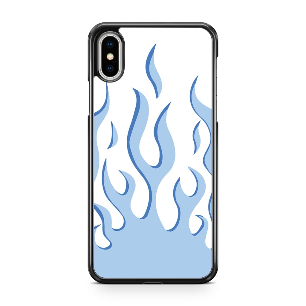 Iris Blue Flame Phone Case - iPhone XS Max - Phone Case