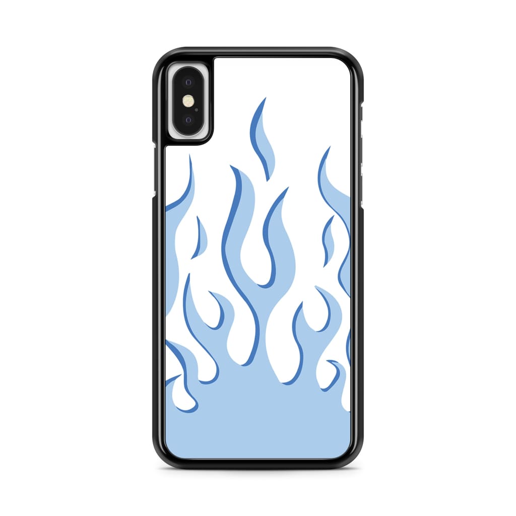 Iris Blue Flame Phone Case - iPhone X/XS - Phone Case
