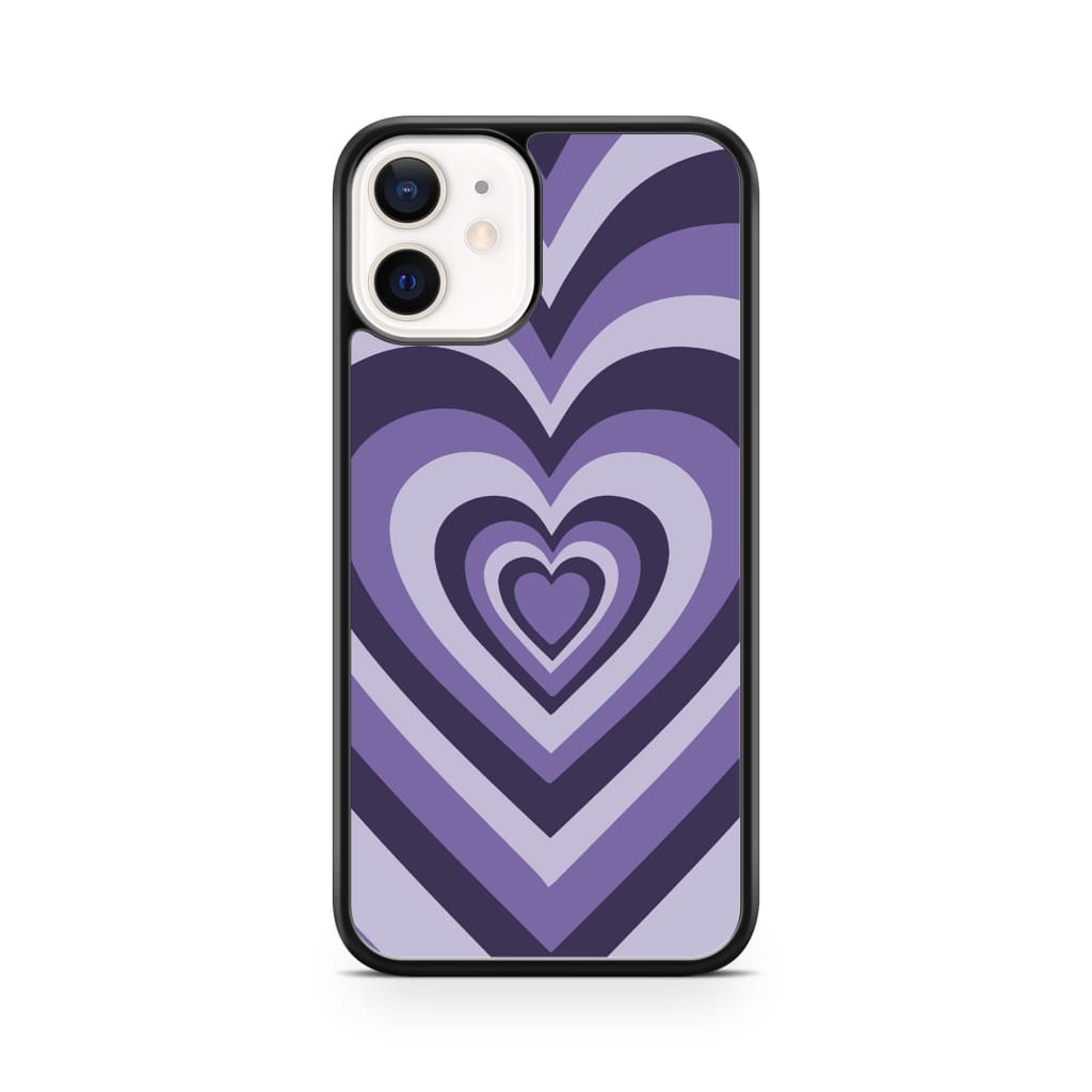 Iphone 12 Purple Heart Case Purple Heart Phone Case Compatible