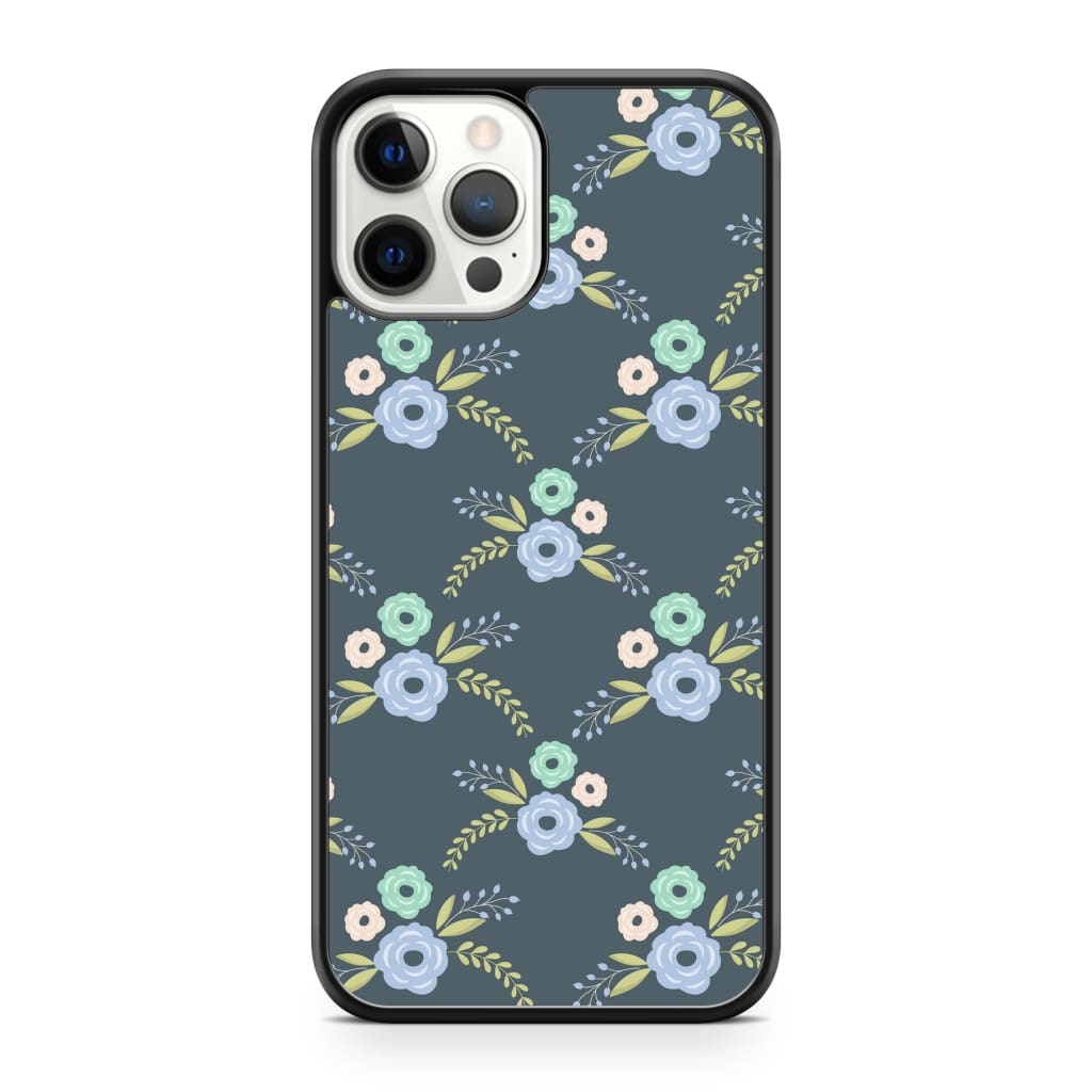 Kashan Floral Phone Case - iPhone 12 Pro Max - Phone Case