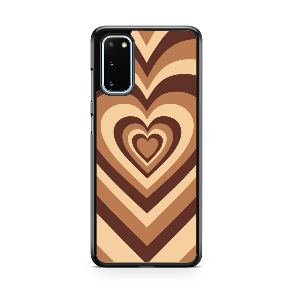 Latte Heart Phone Case - Galaxy S20 - Phone Case
