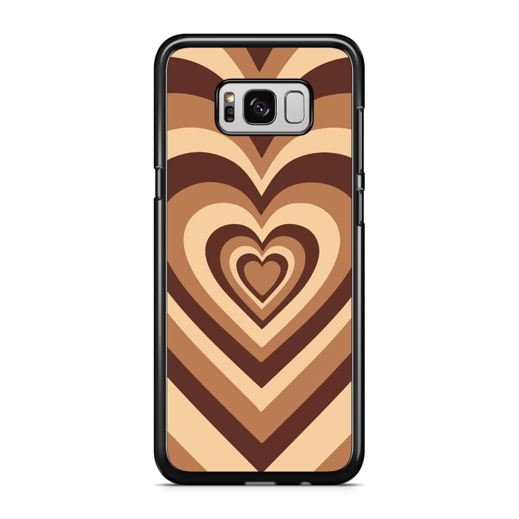 Latte Heart Phone Case - Galaxy S8 - Phone Case