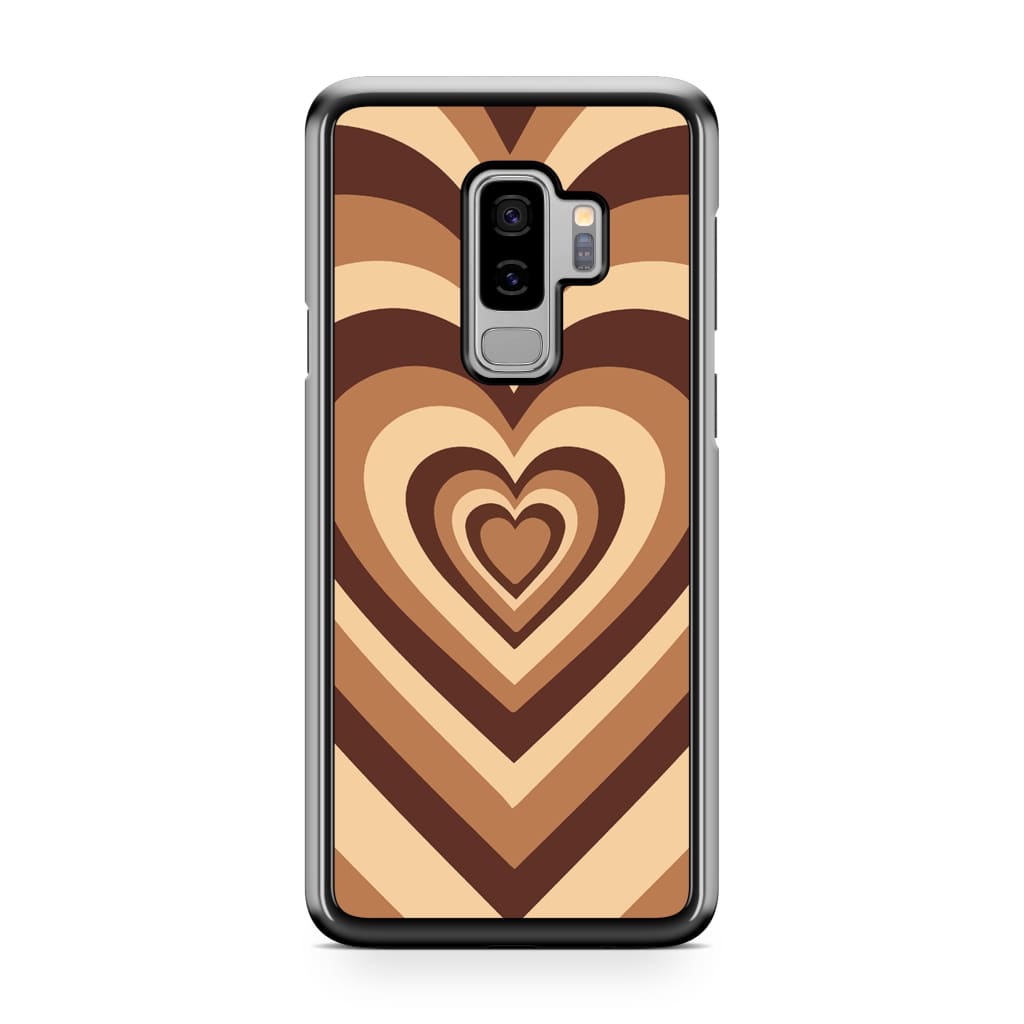 Latte Heart Phone Case - Galaxy S9 Plus - Phone Case