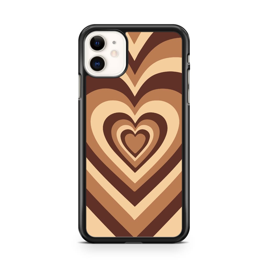 Latte Heart Phone Case - iPhone 11 - Phone Case