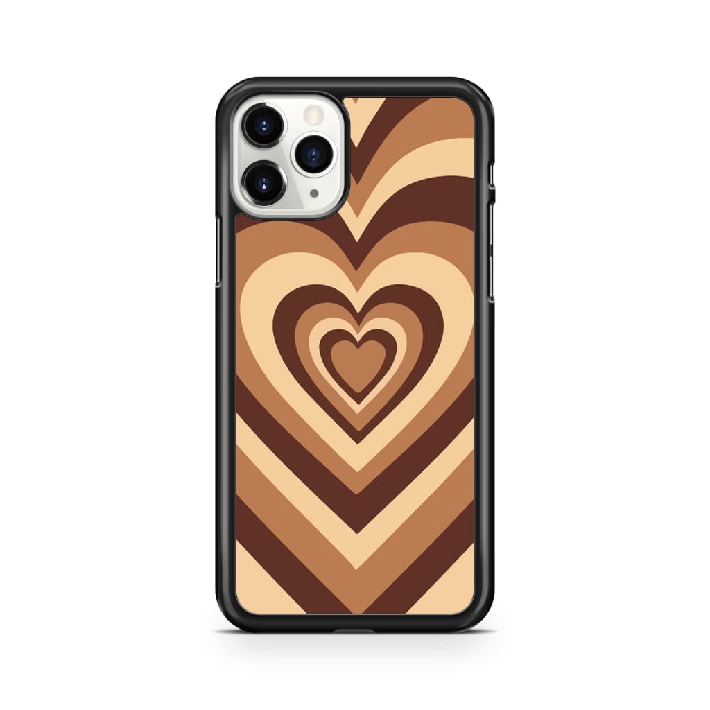 Latte Heart Phone Case - iPhone 11 Pro - Phone Case