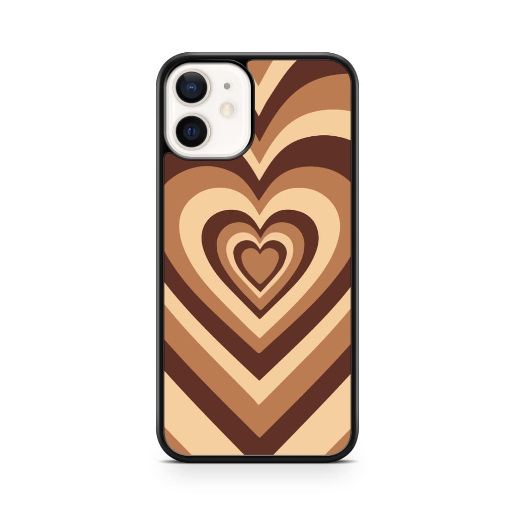 Latte Heart Phone Case - iPhone 12/12 Pro - Phone Case