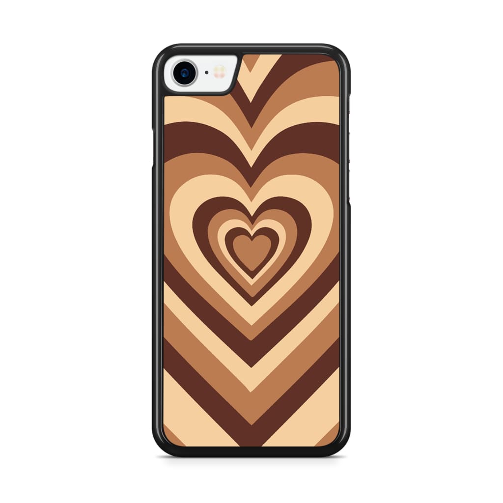 Latte Heart Phone Case - iPhone SE/6/7/8 - Phone Case