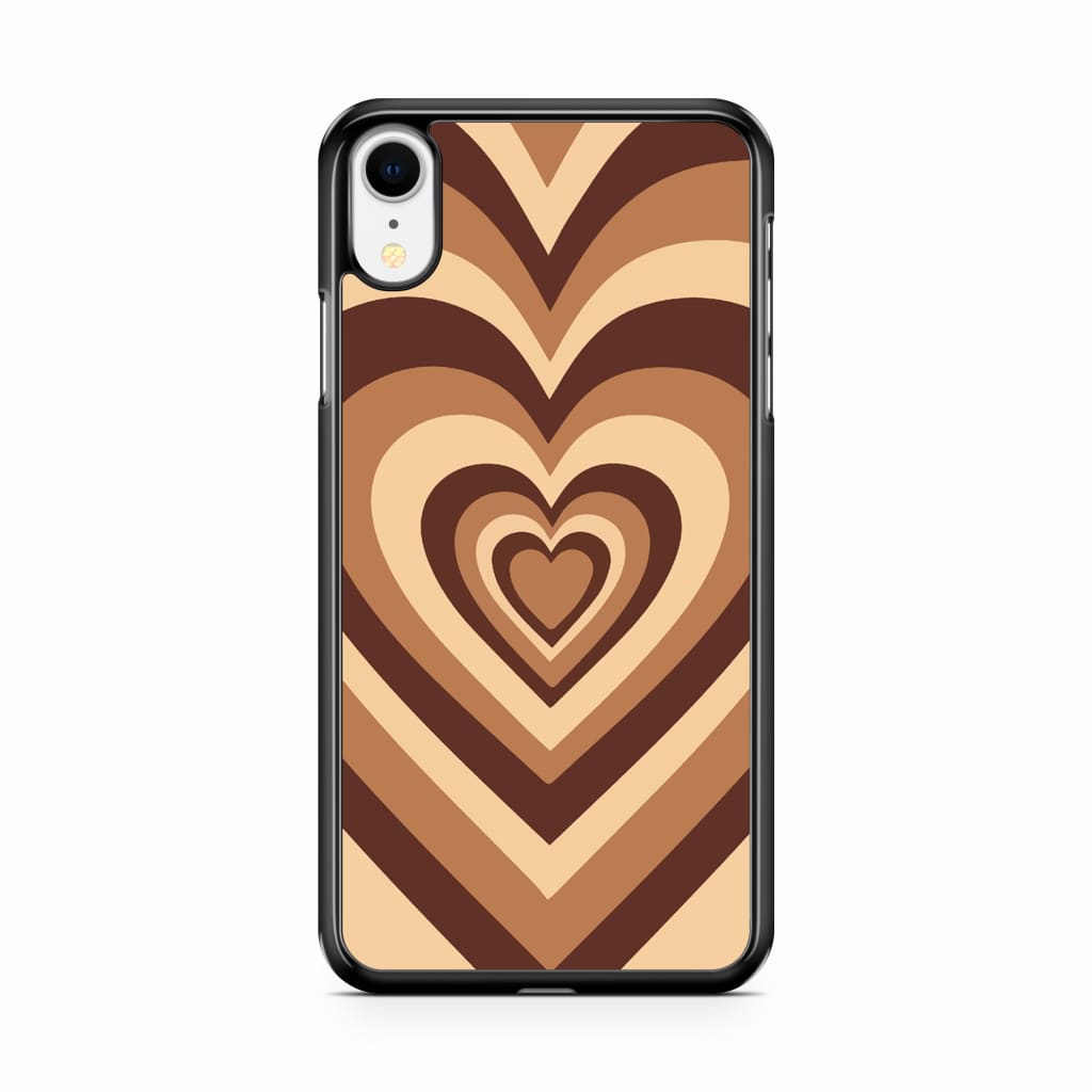 Latte Heart Phone Case - iPhone XR - Phone Case