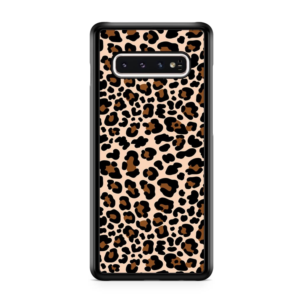 Latte Leopard Phone Case - Galaxy S10 Plus - Phone Case