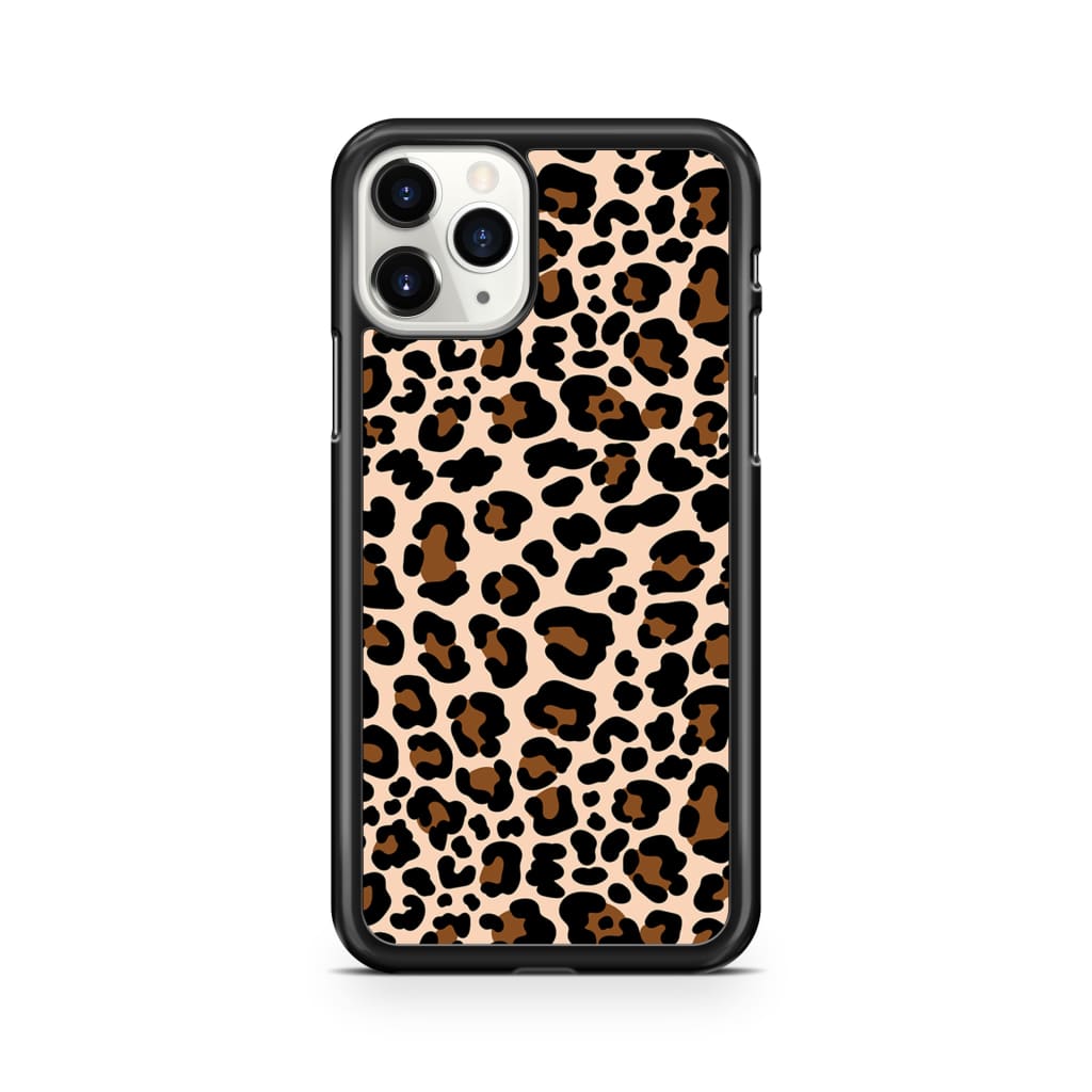 Latte Leopard Phone Case - iPhone 11 Pro - Phone Case