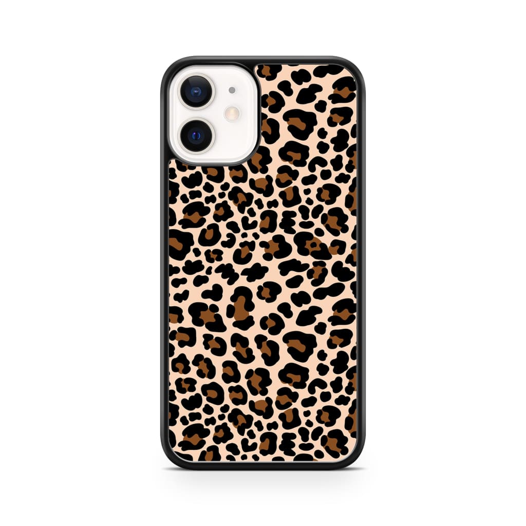 Latte Leopard Phone Case - iPhone 12 Mini - Phone Case