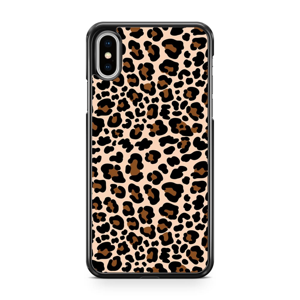 Latte Leopard Phone Case - iPhone XS Max - Phone Case