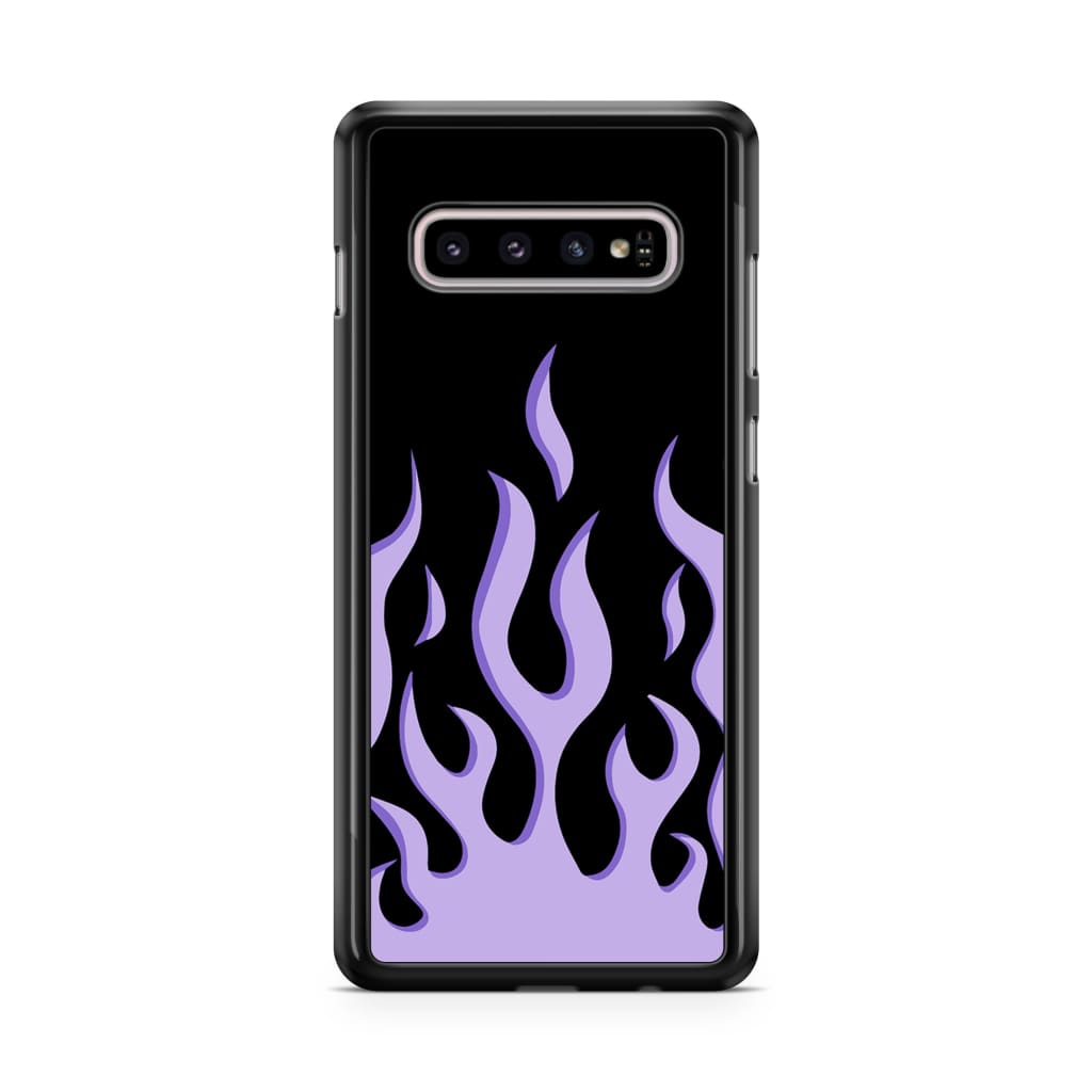 Lavender Flames Phone Case - Galaxy S10 - Phone Case